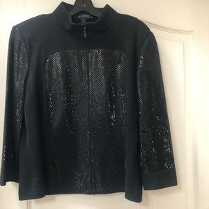 Saint John evening jacket black with sequence